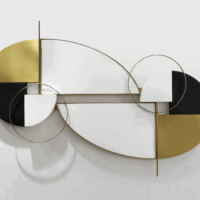 Metal Wall Art · Geometric Harmony