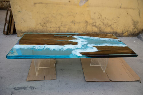 River Flow Resin Table - 图片 5