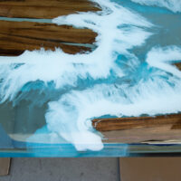 River Flow Resin Table