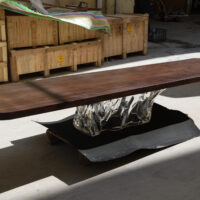 Glacier Rock Resin Table