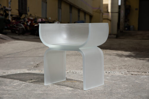 Cloud Shadow Resin Chair - 图片 3