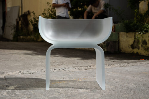 Cloud Shadow Resin Chair