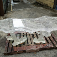 Glacier Cavern Resin Table