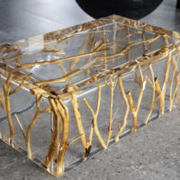 Forest Shadow Resin Chair