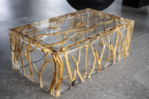 Forest Shadow Resin Chair