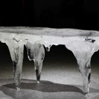 Icicle Resin Table