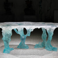 Glacial Tide Resin Table