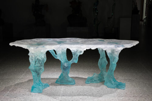 Glacial Tide Resin Table