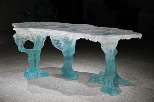 Glacial Tide Resin Table - 图片 2