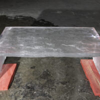 Glacial Cube Resin Table