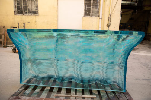 Flowing Wave Resin Table - 图片 4
