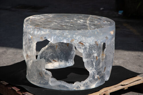 Glacier Realm Resin Chair
