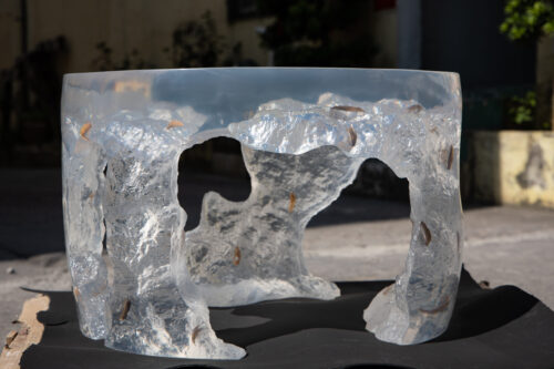 Glacier Realm Resin Chair - 图片 3