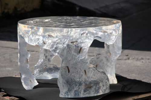 Glacier Realm Resin Chair - 图片 4