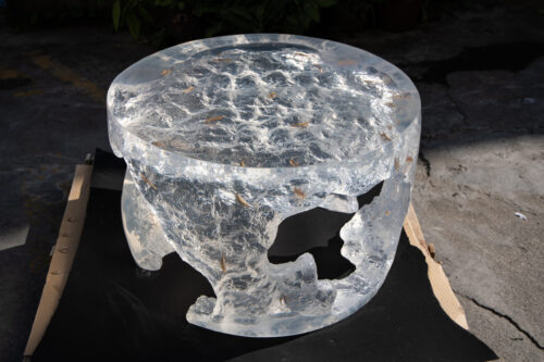 Glacier Realm Resin Chair - 图片 5