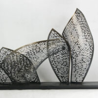 Metal Art Sculpture · Leaves of Light