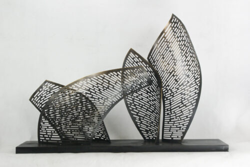Metal Art Sculpture · Leaves of Light