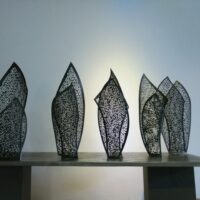 Metal Sculpture · Whispering Leaves