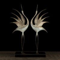 Cranes in Harmony