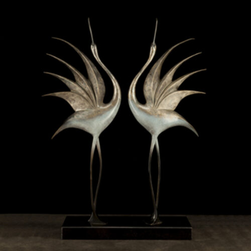 Cranes in Harmony