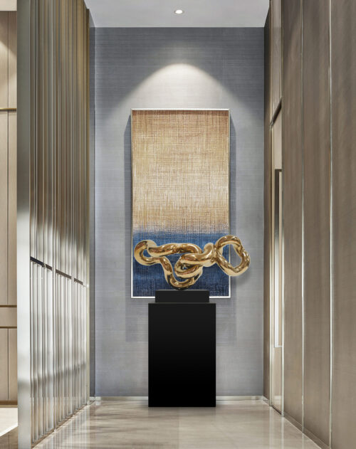 Stainless Steel Sculpture · Beauty of Connection - 图片 2