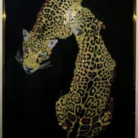 Leaping Leopard Pendant