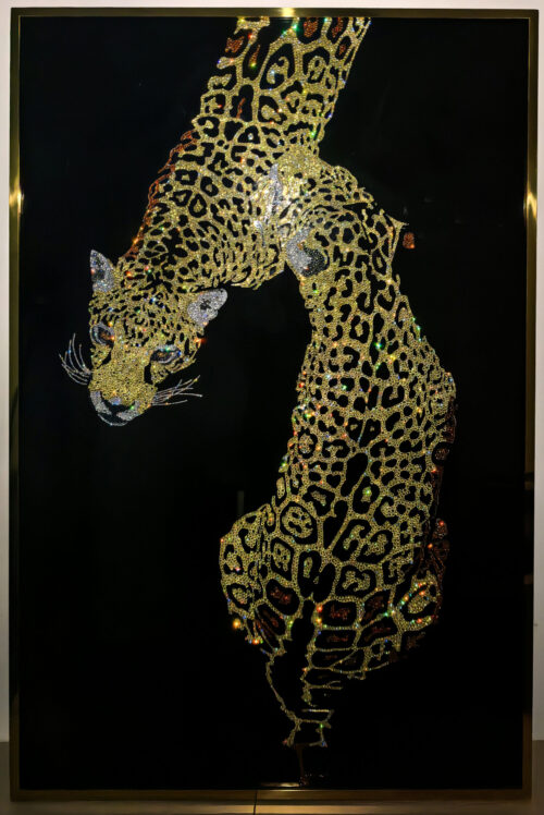 Leaping Leopard Pendant