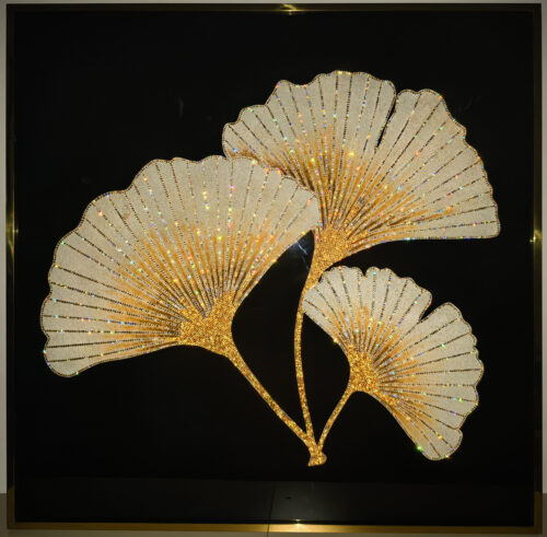 Golden Ginkgo Pendant