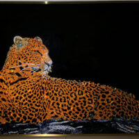 Ember Leopard Pendant